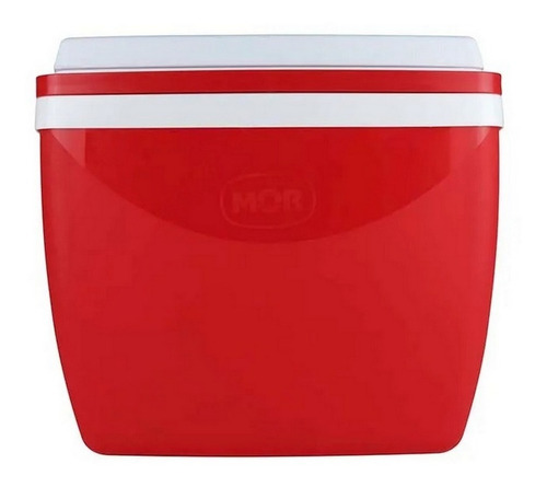 Caixa Térmica Mor 18l Para Cerveja Camping Vermelha