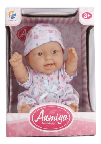 Muñeca Bebote 25cm Bebe Con Gorrito 1979048 Shine