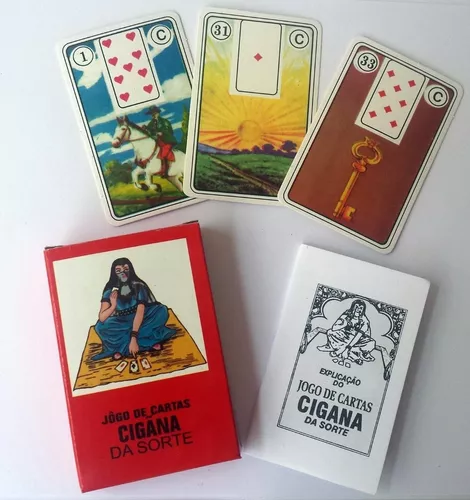 Jogo de cartas cigana da sorte