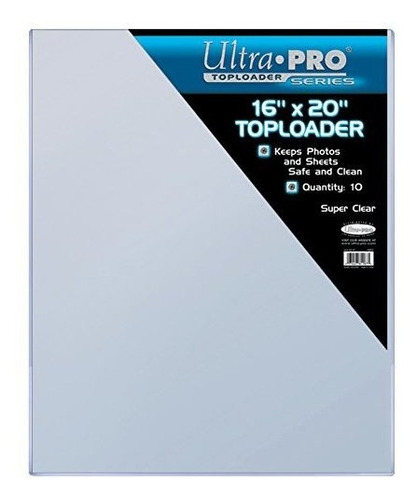 Ultra Pro 16  X 20  10ct Toploader.