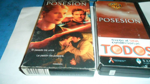 Vhs Posesión ( Possession, Gwyneth Paltrow, 2002) (Usado)