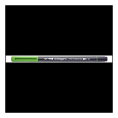 Marcadores Kingart Pro de duas pontas, conjunto de 24 cores exclusivas