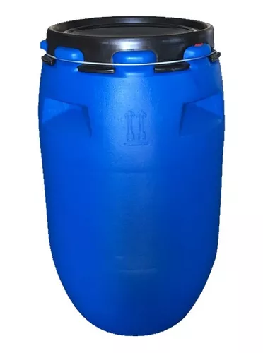 Bidón Azul Usado de Plástico 100 litros