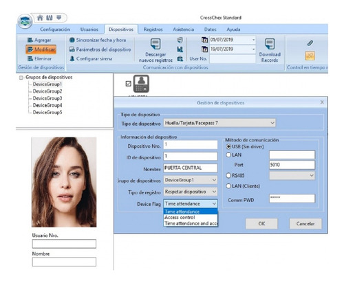 Control De Acceso Biometrico Huella Tarjeta Vf30-pro Poe Clo Negro