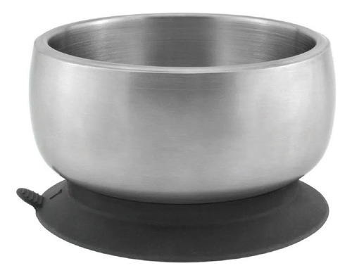 Tigela Inox Com Ventosa E Tampa Preto (+4m) - Avanchy