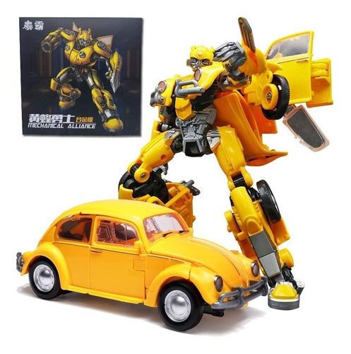 Figura De Accion Bumblebee 21 Cm Autobot Transformers Scarab