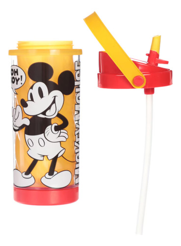 Botella Agua Mickey Mouse Disney Store Japón Cambia Color