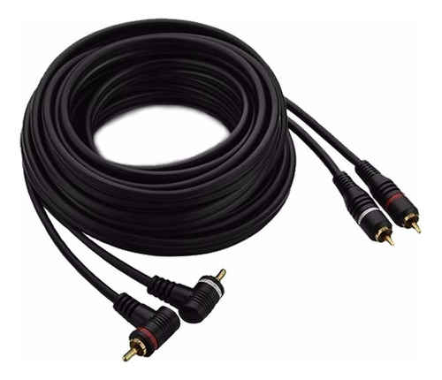 Kit Com 10 Unidades De Cabo Rca 5m Kx3