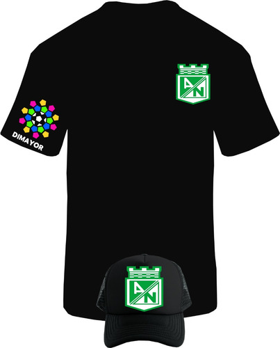 Camiseta Manga Corta Atlet Nacional Espec Obsequio Gorra 