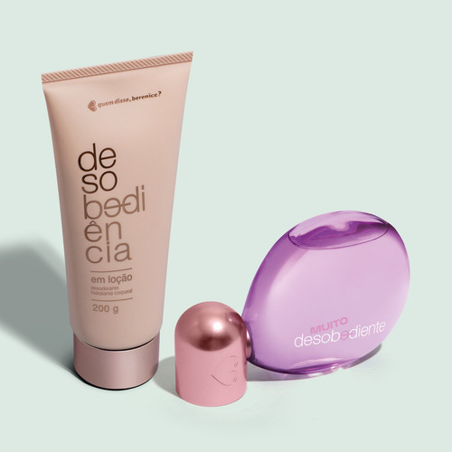 Kit Muito Desobediente Eau De Parfum 100ml + Loção Corporal 200g