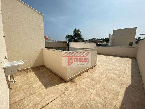 Cobertura Com 2 Dormitórios À Venda, 49 M² Por R$ 350.000 - Vila Pires - Santo André/sp - Co0704