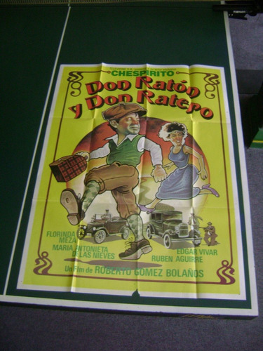 Poster De Chespirito Don Raton ,,,tamaño Grande
