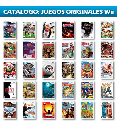Juegos Originales Para Consolas Nintendo Wii, +de 400 Juegos