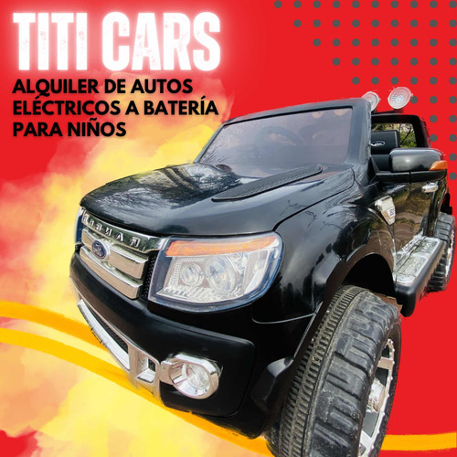Alquiler De Autos A Batería Para Niños