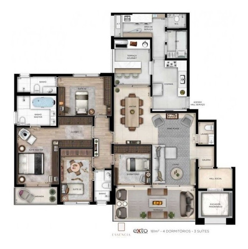 Imagem 13 de 13 de Apartamento À Venda No Bairro Vila Mariana - São Paulo/sp - O-17942-29799