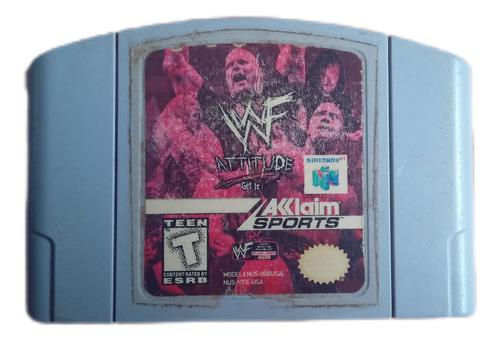 Wwf Attitude Get It Nintendo 64 N64