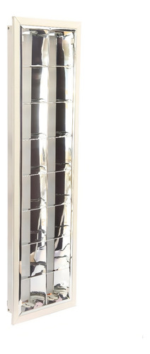 Vitaled Kit 04 Luminária Comercial Aletada 127/220V