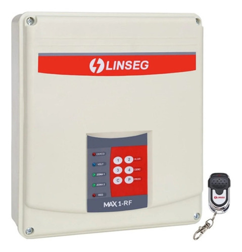 Energizador Cerco Eléctrico Linseg De 1600 Mts Con Control 