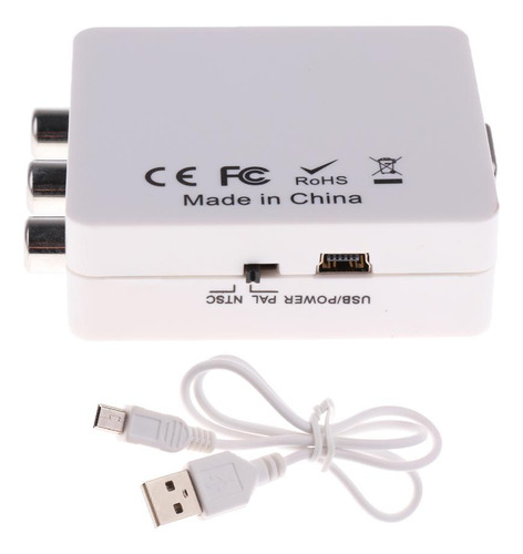 Convertidor Vga 1080p Compatible Con Ntsc