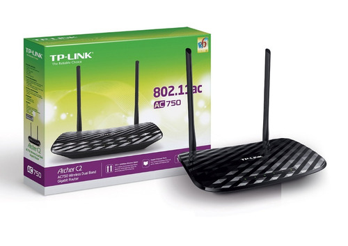Router Wifi Tp-link Ac750 Archer C2 Gigabit Dual Band Usb
