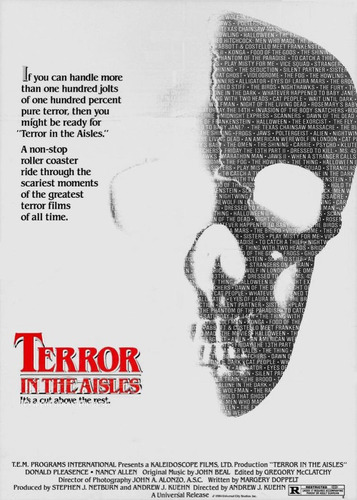 Dvd Terror In The Aisles | Terror En Los Pasillos (1984)