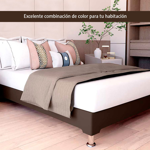 Base Tapizada Para Cama Individual Envió Gratis Cdmx