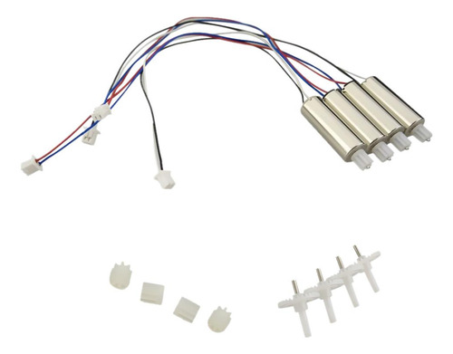 [ 4pcs Rc Drone Motors + Gears Accesorios Para E58 S168