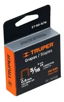 Comprar Grapas Para Engrapadora Manual Truper 5\u002F16 8mm X 10,6 1000u