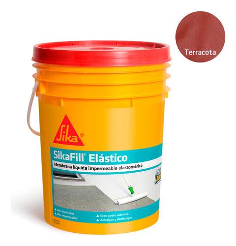 Membrana Líquida Sika Sikafill Elástico - 20kg Terracota