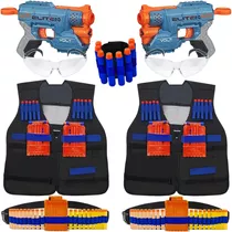 Super Kit Arma Jolt Nerf + Colete + Óculos + Acessórios + 60 Dardos de  Brinquedo - Brinquedos e Jogos - Esportes e Brincadeiras ao Ar Livre -  Pistolas e Armas de Espuma de Brinquedo