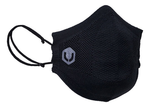 Máscaras Knit Unique Class Cor Preto Tamanho M