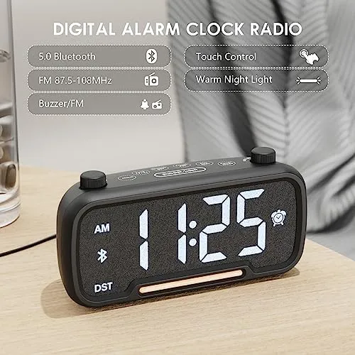 Radio despertador bluetooth hotsell