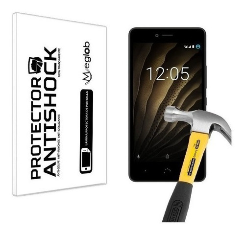 Protector De Pantalla Antishock Bq Aquaris U