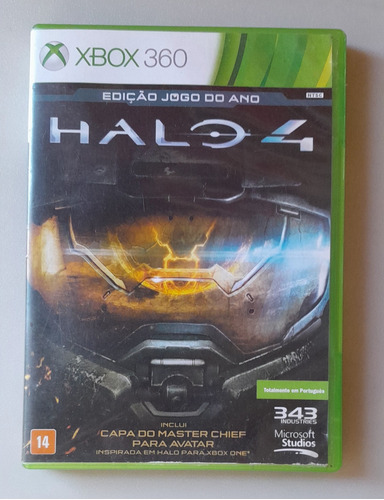 Jogo Físico Halo 4 Edição Jogo Do Ano