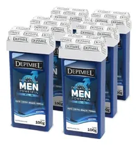 Comprar Kit Com 06 Ceras Depilatória Depimiel Roll-on Men 100g Refil