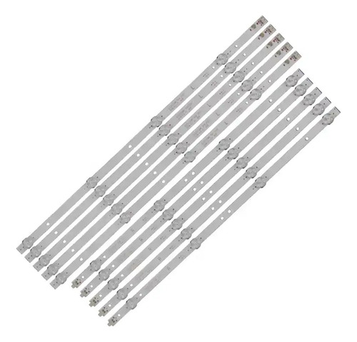 // 10 Tiras Con 4 Leds Para Tv 50 Rca Modelo: Rnsmu5036-b