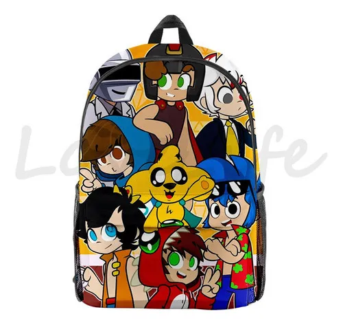 Mochila Los Compas Mikecrack Para Ni os Con Estampado 3d Mo