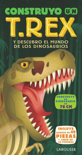 Construyo Un T.rex, De Larousse Editorial. Editorial Larousse, Tapa Dura En Español