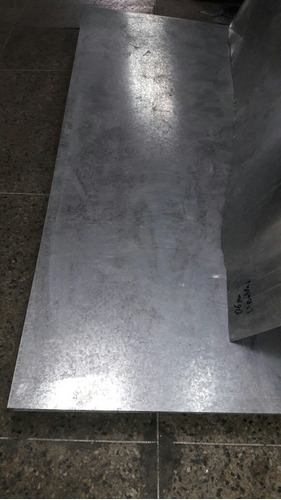 Lamina Galvanizada Calibre 22  De 1.20x2.40