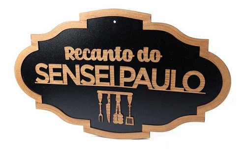 Imagem 6 de 7 de Placa Decorativa Cantinho Recanto Personalizado