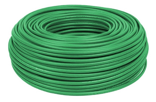 Caja 100 Mts Cable Iusa Blanco Thw Cal 10 Awg 100%cobre