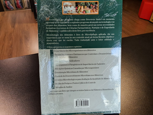 Livro Microbiologia Dos Alimentos/ Franco/ Capa Mole/ 2008