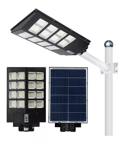 Preventa: 800led Lampara Solar Suburbana Focos Exterior Publico 1000w