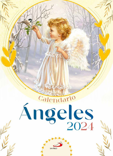 Calendario De Pared Ángeles 2024