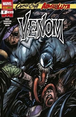 Venom - Vol. 17, De Bunn; Thompson; Sandoval; Neves. Editora Panini, Capa Mole, Edição 17ed Em Português, 21