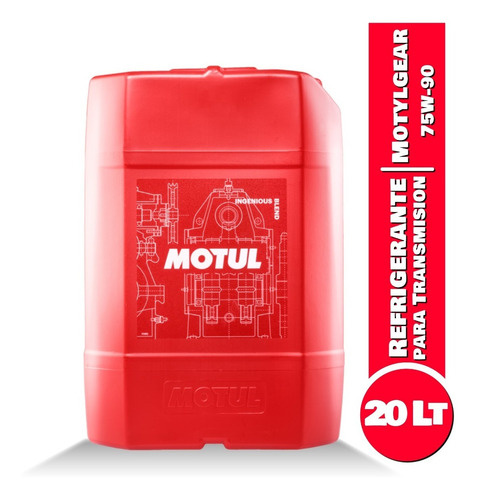 Aceite Para Transmisión Motylgear 75w90 Motul 20lt