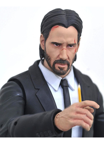 Diamond Select Toys John Wick Select - Figura De Acción, Col