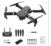 Comprar Drone E88 Pro con cámara dual y wifi con funda negra