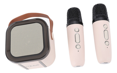 Máquina De Karaoke Portátil, Versátil, Micrófono Doble Incor