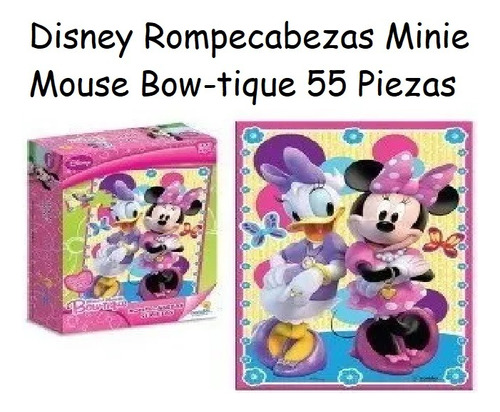 Disney Rompecabezas Minie Mouse Bow-tique 55 Piezas 